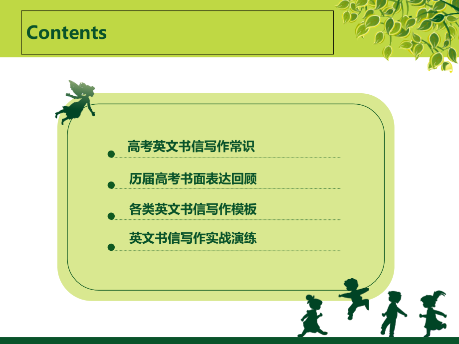 高考英语总结：应用文写作-书信word版本.ppt_第2页