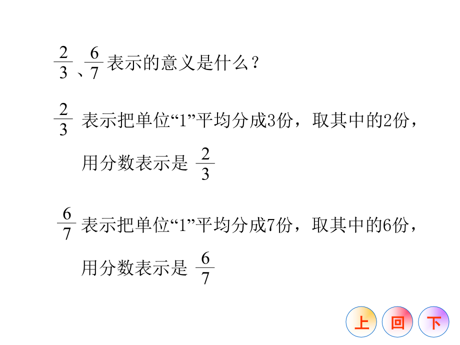 认识真分数假分数与带分数教学内容.ppt_第2页