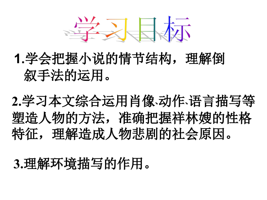 《祝福》优秀课件讲解学习.ppt_第2页