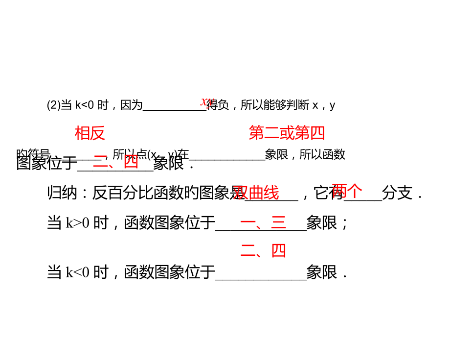 人教版九年级数学下册课件《反比例函数的图象和性质》PPT3公开课获奖课件百校联赛一等奖课件.pptx_第3页