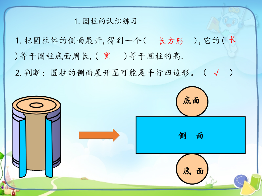 圆柱与圆锥整理和复习讲课讲稿.ppt_第3页