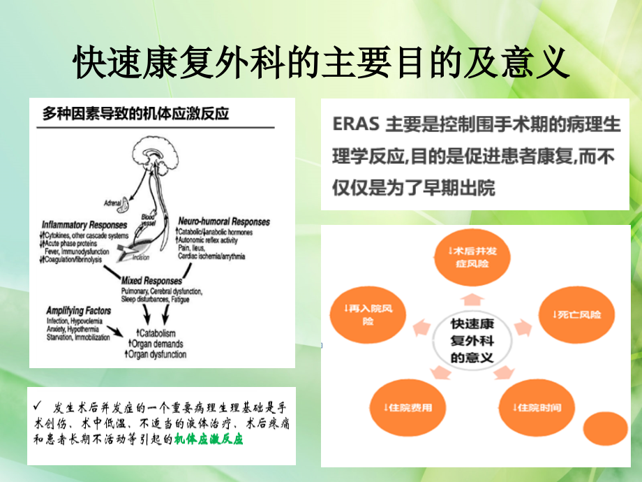 胃肠术后的快速康复外科围手术期的护理说课材料.pptx_第3页