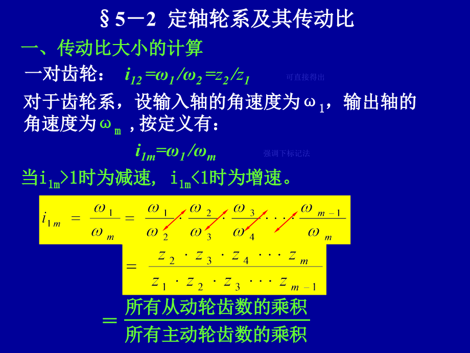 第5章-机械设计基础-轮系1.教学提纲.ppt_第2页