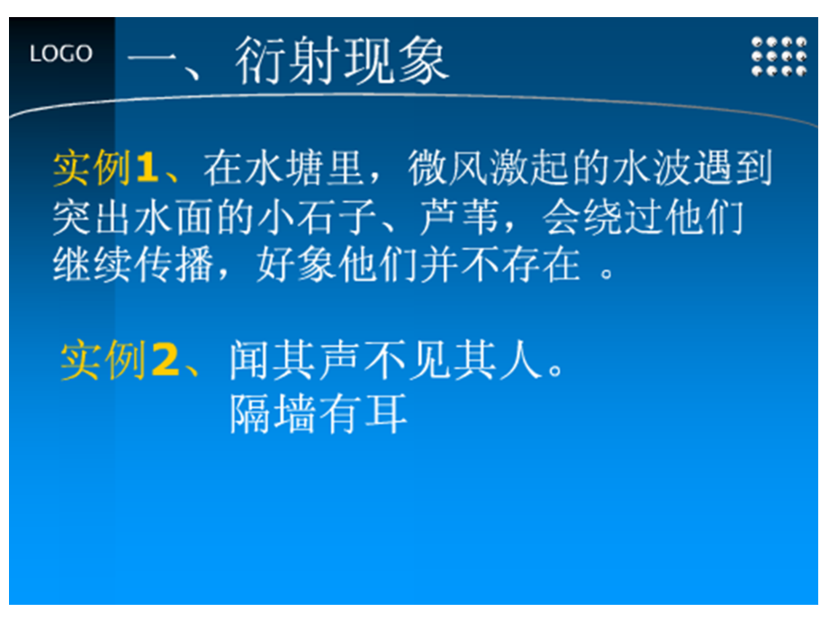 4、波的衍射和干涉教学提纲.ppt_第3页