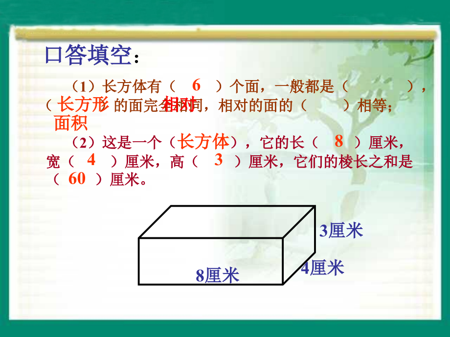 《长方体的表面积》课件备课讲稿.ppt_第2页