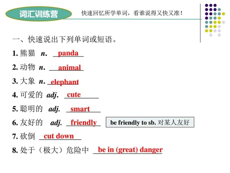 新人教版七年级英语下册Unit5单元总复习课件共24张PP电子教案.ppt_第3页