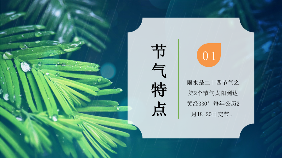 某中小学中国传统二十四节气雨水介绍-专题活动班会.pptx_第3页