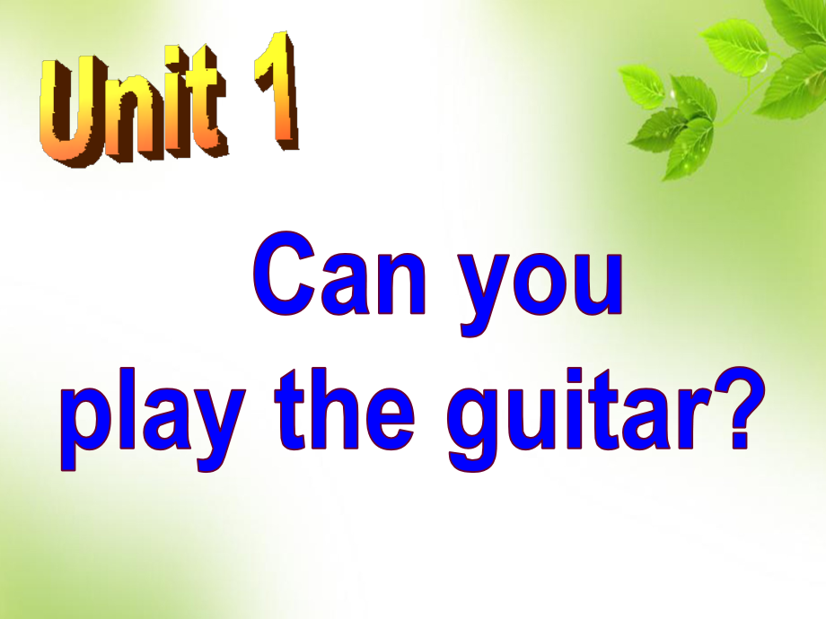 七年级下册unit-1-can-you-play-the-guitar-Section-A-1a-2d.ppt_第2页