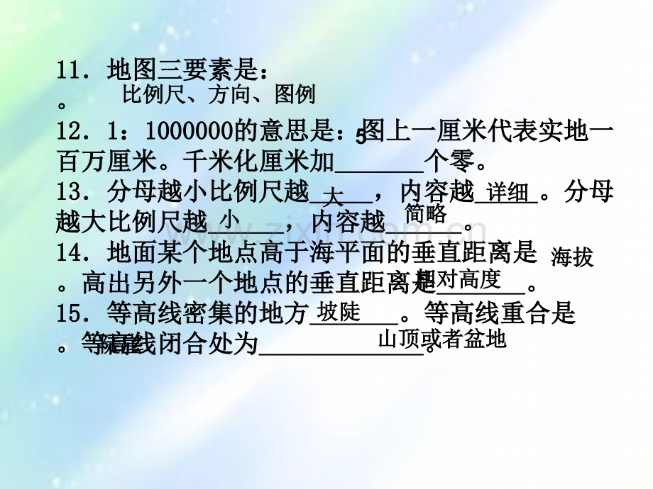 鲁教版六年级上册地理复习课件.ppt_第3页