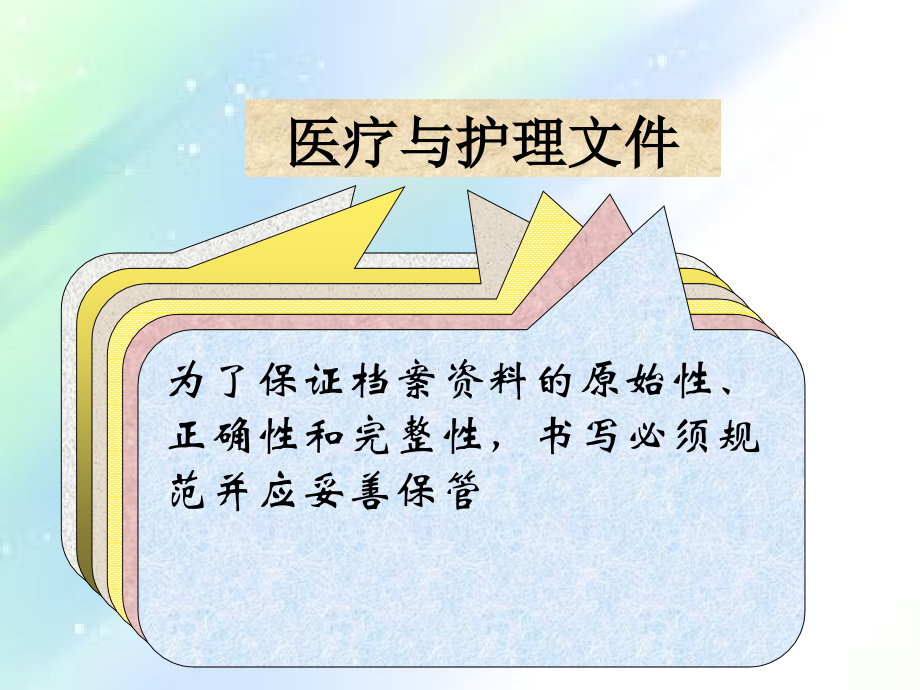 医疗和护理文件记录PPT课件.ppt_第3页