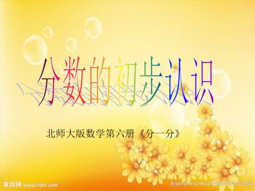 北师大版分一分-PPT.ppt