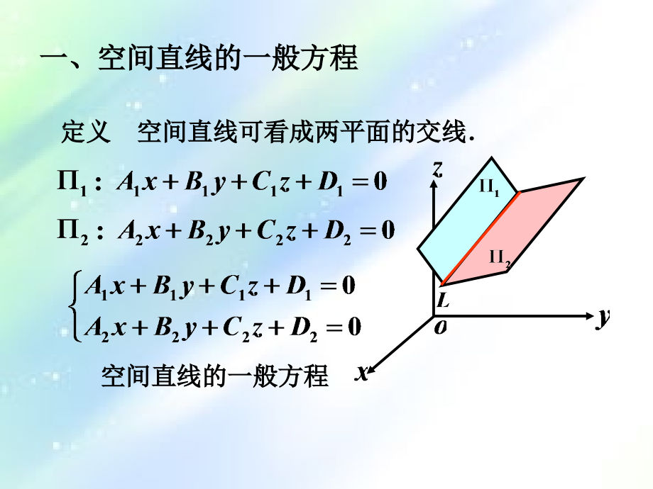 空间及其直线方程.ppt_第2页