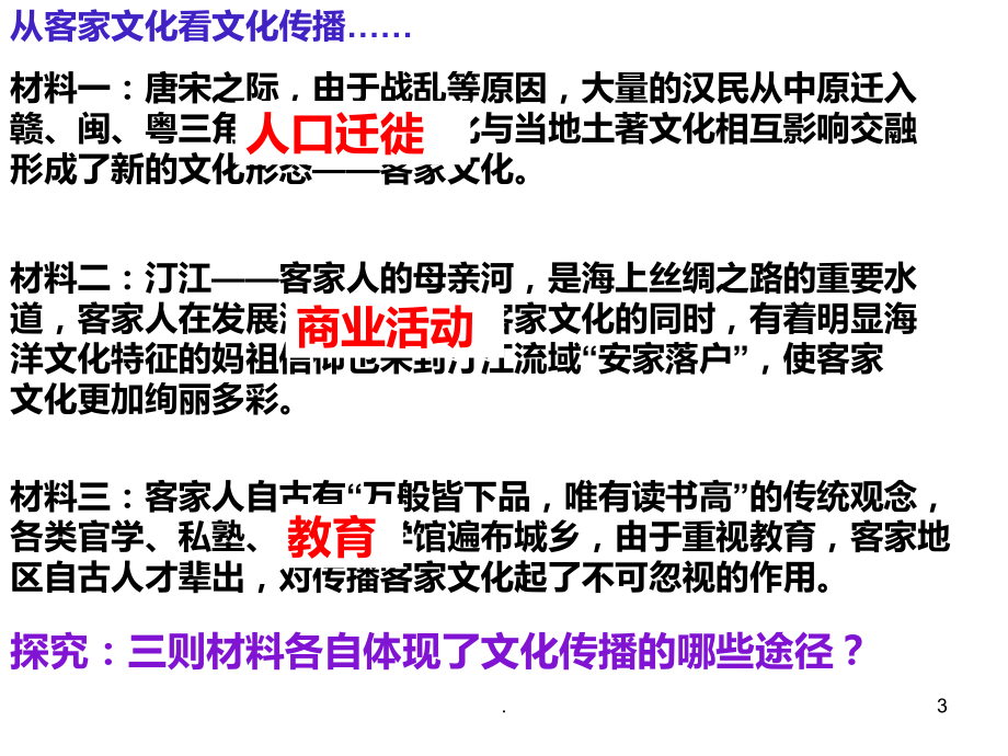 高二政治文化在交流中传播1(2019年9月整理).ppt_第3页