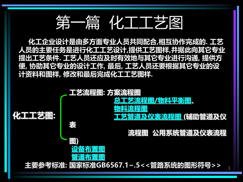 工艺流程图与物料流程图.ppt_第1页