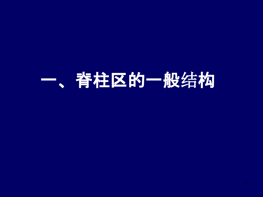 脊柱区颈段断层解剖学.ppt_第1页