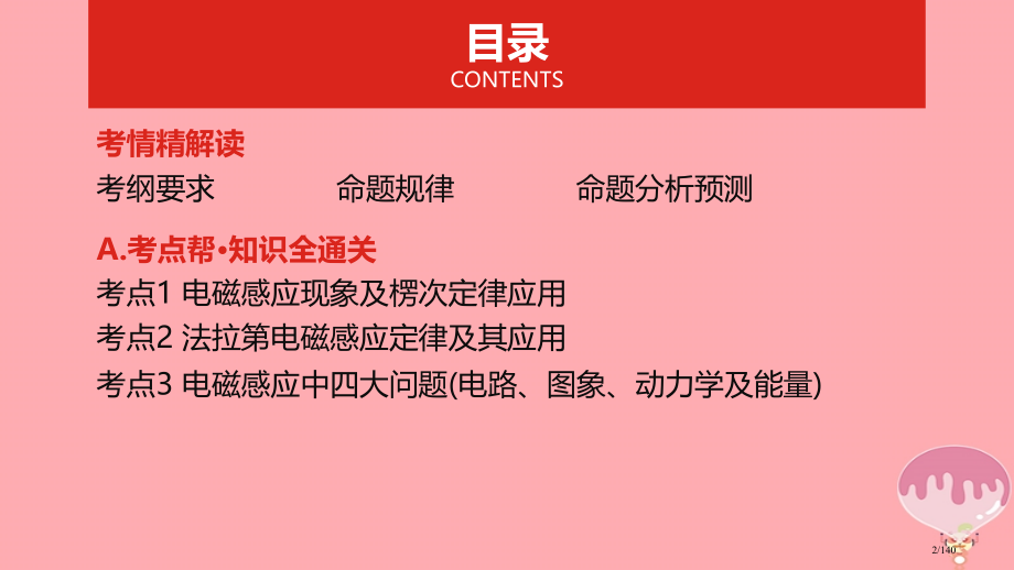 高考物理总复习专题十一电磁感应市赛课公开课一等奖省名师优质课获奖课件.pptx_第2页