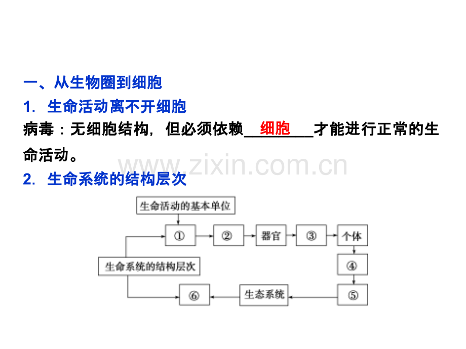 第1章-走近细胞--复习课件-人教版必修一.ppt_第1页