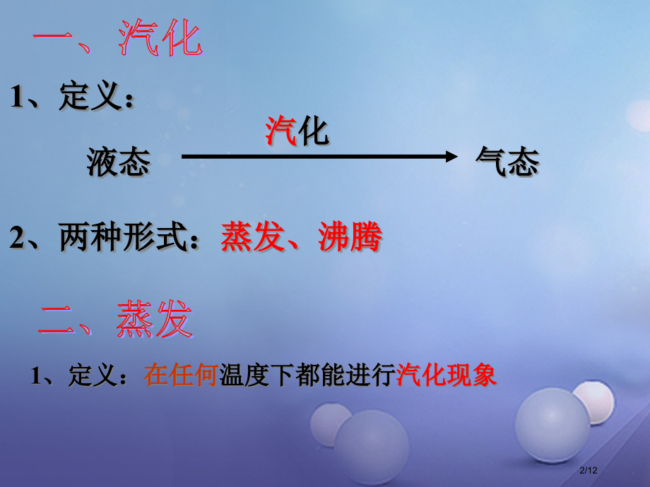 七年级科学上册4.6汽化与液化第一课时蒸发全国公开课一等奖百校联赛微课赛课特等奖PPT课件.pptx_第2页