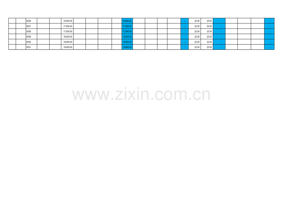 2019年新个税计算表-工资表(公式).xls_第2页