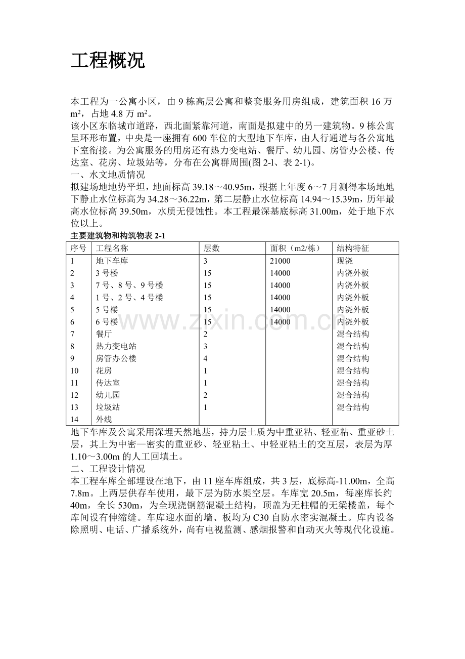 9栋高层公寓群施工组织设计.doc_第2页