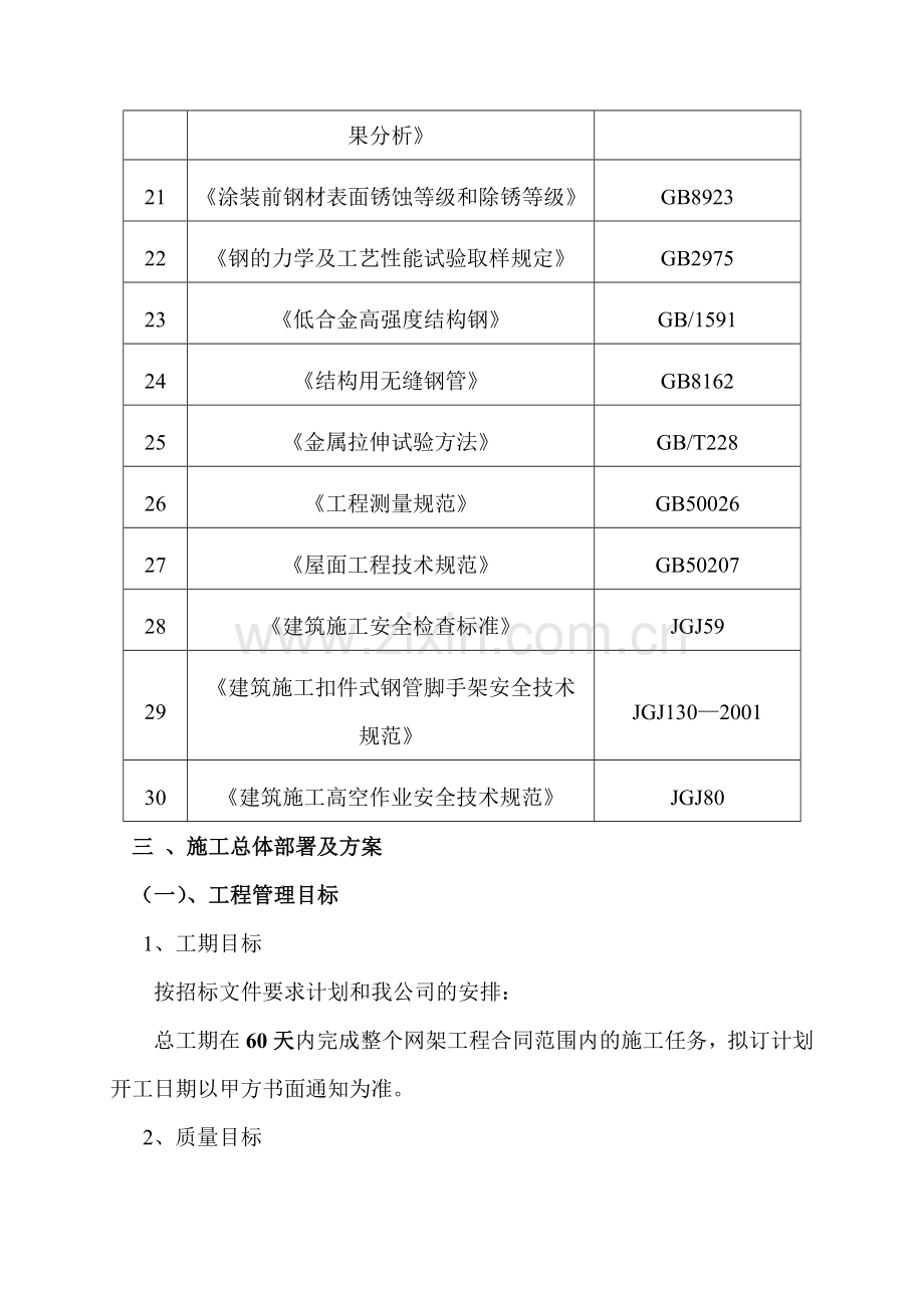 山东东营某厂房网架制作安装工程施工组织设计（四角锥三层网架 焊接球节点）.doc_第3页