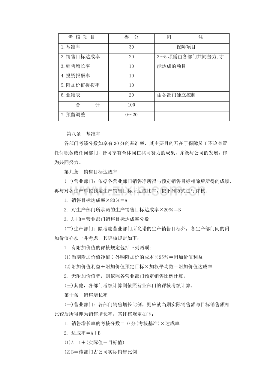 家电制造业绩效奖金.DOC_第2页