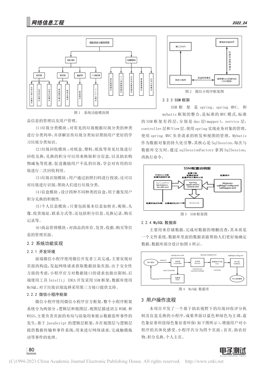 “绿色助农”视角下智能垃圾回收及盲盒兑换系统设计_张雨瑶.pdf_第2页