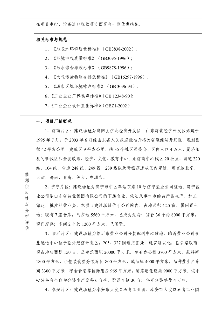 食盐仓储及物流配送中心建设项目节能评估报告.pdf_第3页