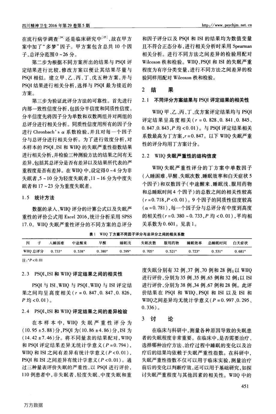 汪氏失眠综合问卷中的失眠严重性评分方法.pdf_第3页