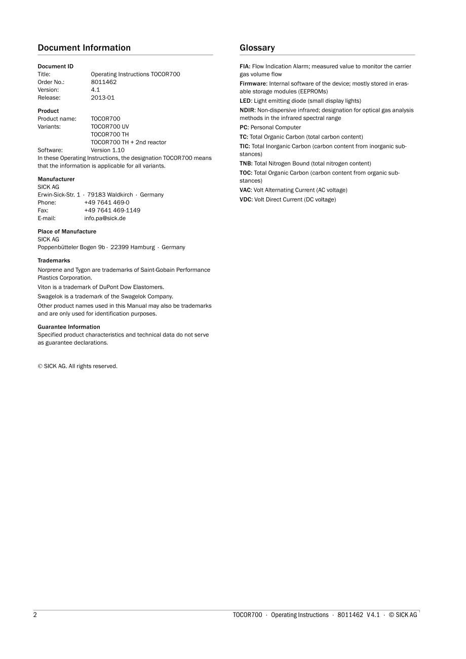 TOCOR700仪器使用手册.pdf_第2页